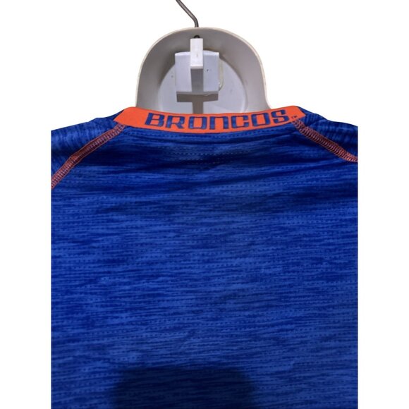 NEW Boise State BSU Broncos Colosseum  Blue Crew Neck Tee Shirt Youth M 12-14 - Picture 7 of 9